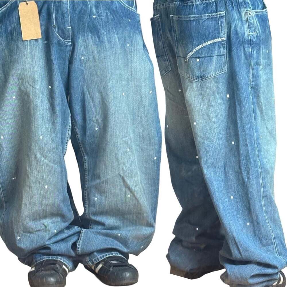 Vintage Y2K Enyce Baggy Denim Jeans - Deadstock New with Tags - Size 40